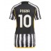 Günstige Juventus Paul Pogba #10 Heim Fussballtrikot Damen 2023-24 Kurzarm